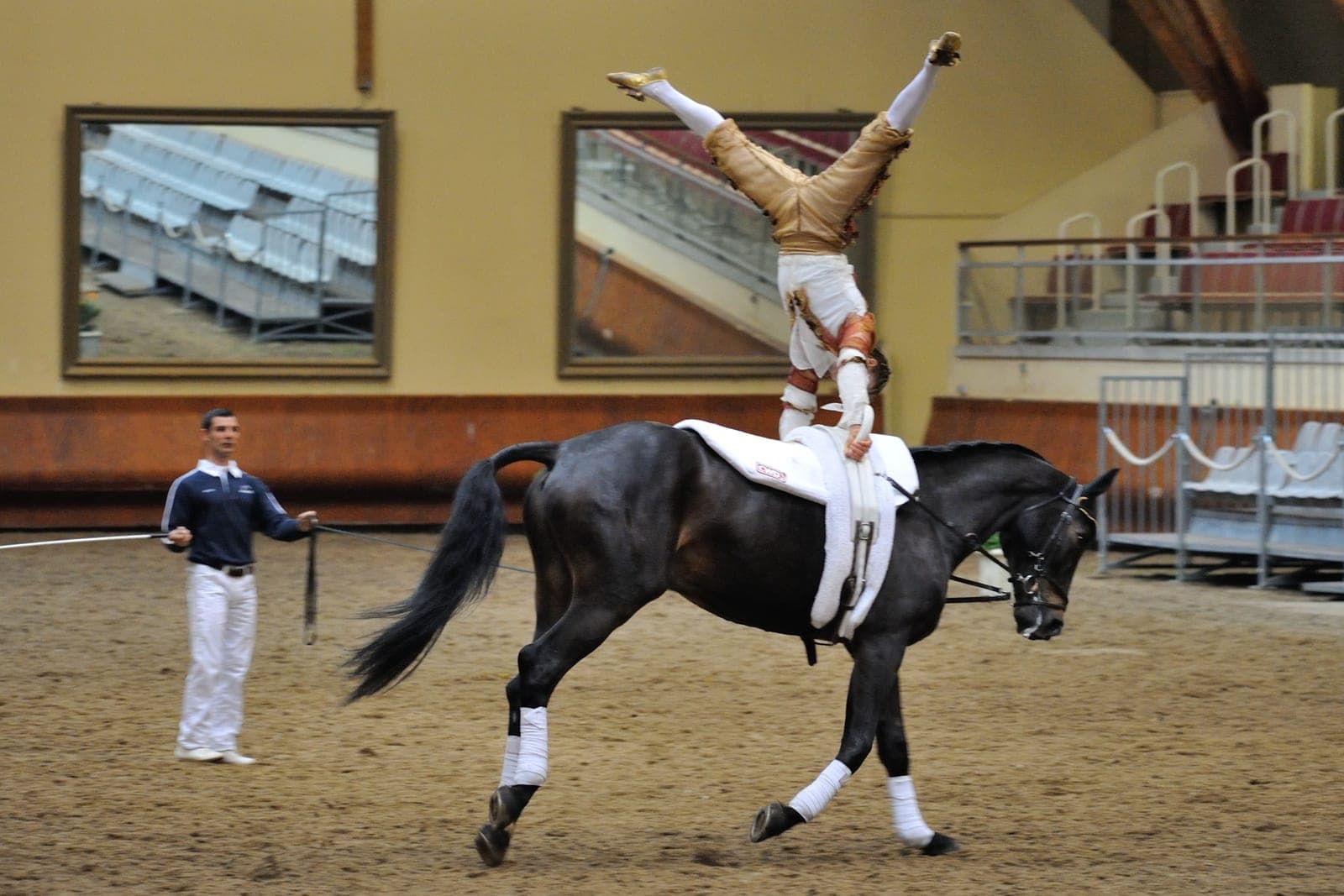 Layher Wins Female Vaulting World Title in Aachen