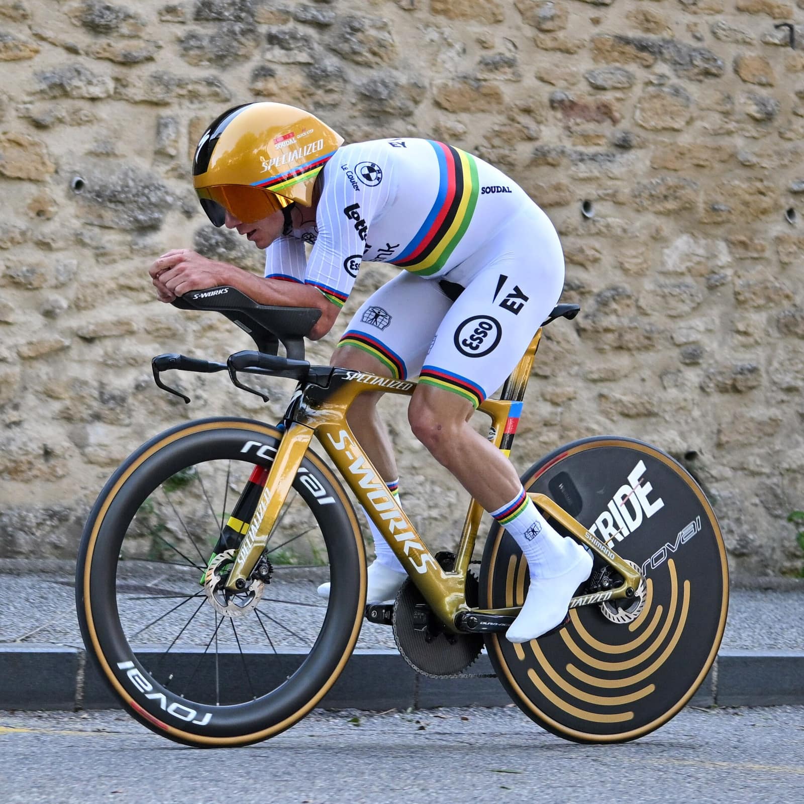 Evenepoel Wins Fourth Consecutive World Time Trial Title