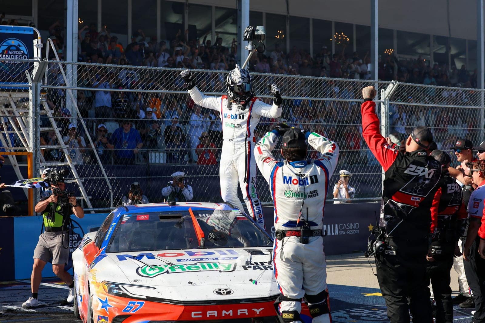 Heim Claims First Cup Series Win in 13th Start