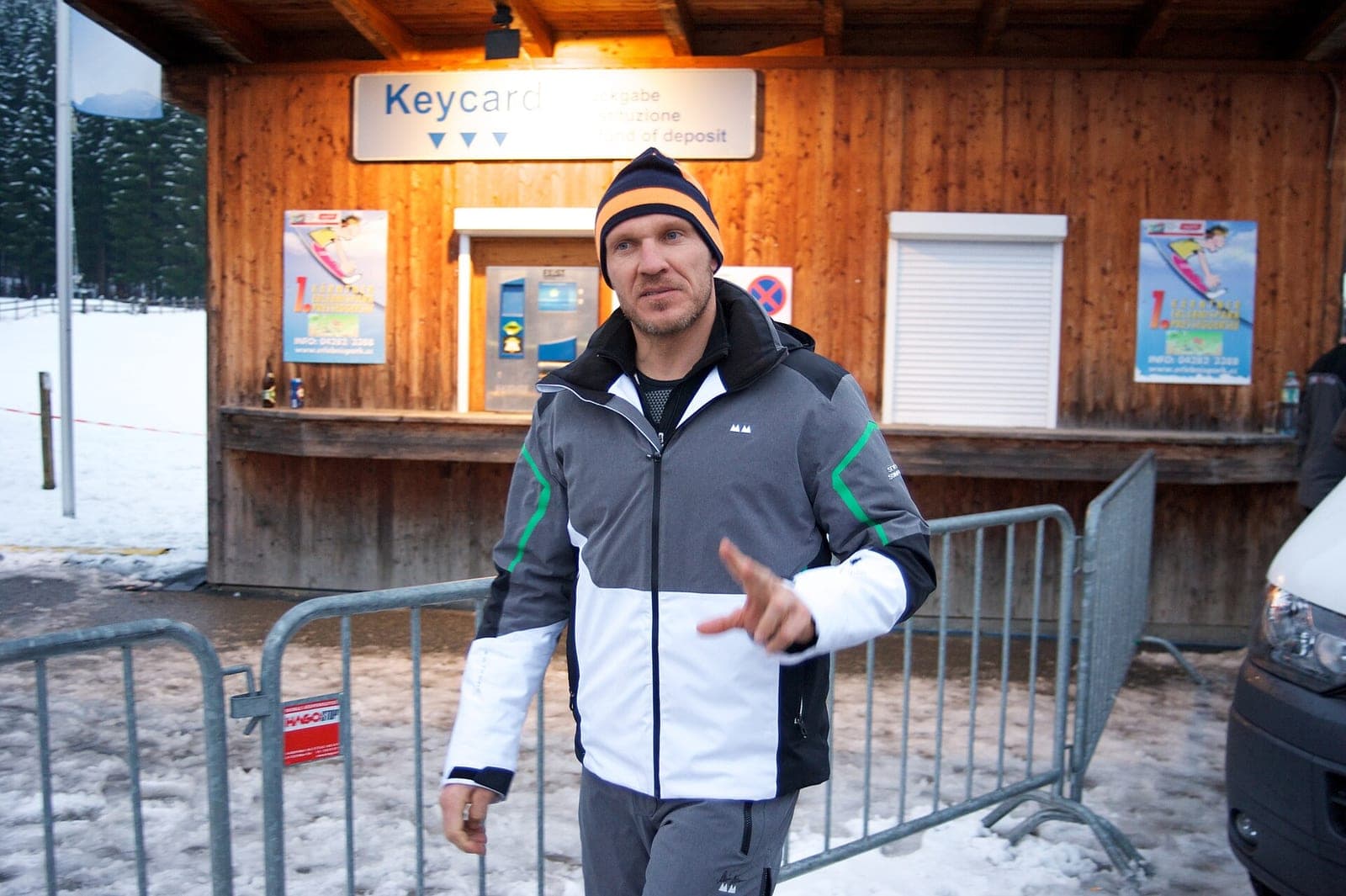 Hermann Maier — Olympic champion - Nagano 1998 men's super-G (three days after career-threatening crash)
