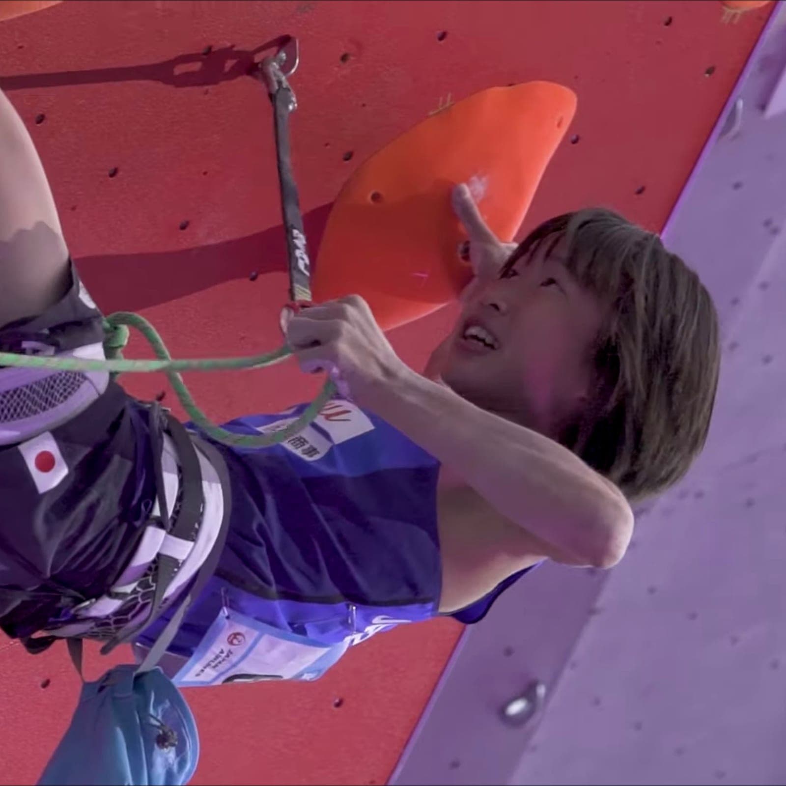 Mori Takes Lead and Boulder Gold at Asian Championships