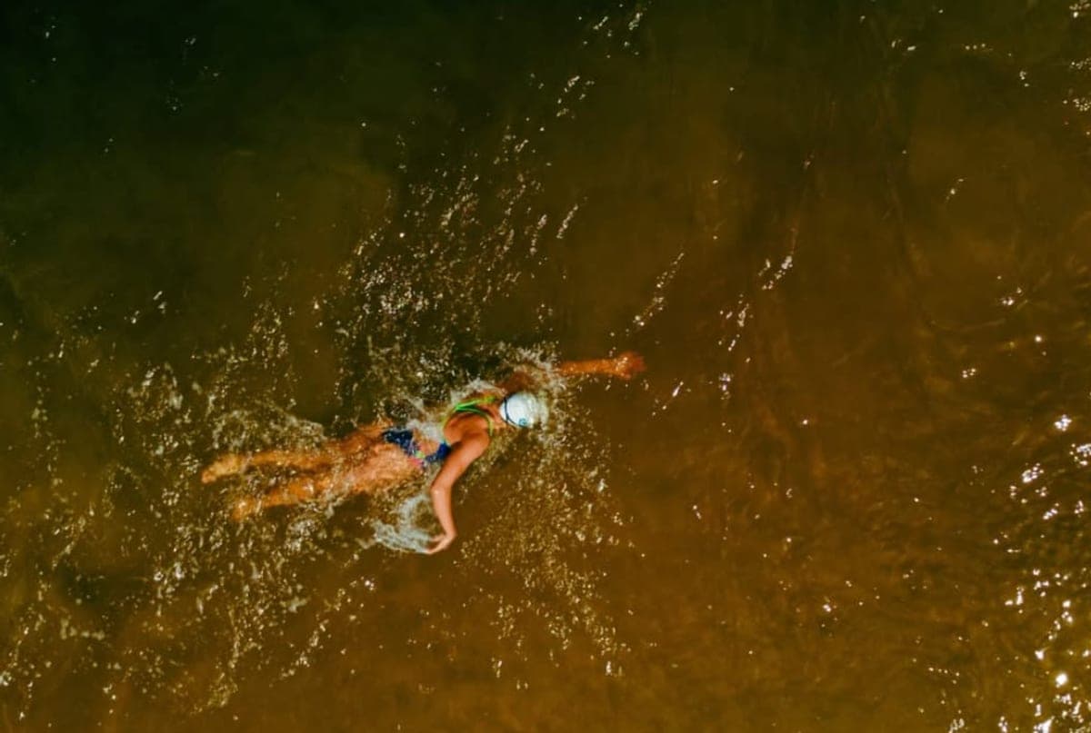 Moesha Johnson: Won the women's 10km open water gold in 1:55:33 at…