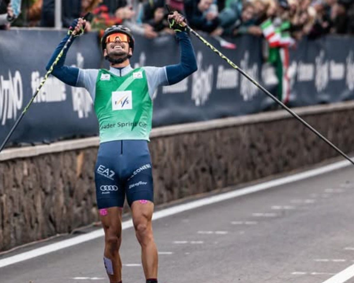 Becchis Wins Roller Ski Sprint World Title